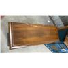 Image 9 : Vilas Canadian Blue Painted 2pc China Cabinet 15-1/2 x 77 x 18 with Matching Server 13 x 36 x 30