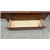Image 6 : Cherry Finish 2pc Armoire with Two Doors, Three Shelves, and Two Drawers 39 x 72 x 18