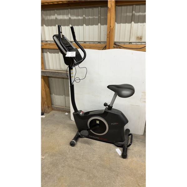 HealthRider H25x Upright Exercise Bike with iFit Compatibility and Digital Console