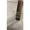 Image 8 : Mahogany Lyre Back Chair with Needlepoint Seat and Leather Top Duncan Fyfe Pedestal Table