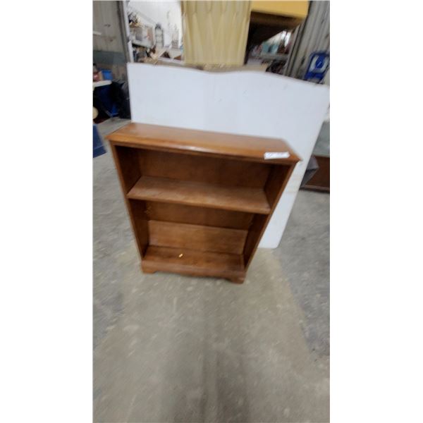 Vintage Maple Three-Shelf Bookcase38 X 30 x 9"
