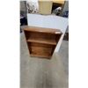 Image 1 : Vintage Maple Three-Shelf Bookcase38 X 30 x 9"