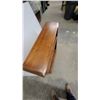 Image 3 : Vintage Maple Three-Shelf Bookcase38 X 30 x 9"