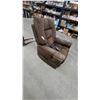 Image 1 : Brown Power Lift Recliner Chair with Remote Control
