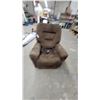Image 2 : Brown Power Lift Recliner Chair with Remote Control