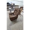 Image 3 : Brown Power Lift Recliner Chair with Remote Control