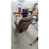 Image 4 : Brown Power Lift Recliner Chair with Remote Control
