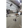 Image 1 : Five-Arm Arc Floor Lamp with Brushed Nickel Finish and Dome Shades