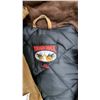 Image 2 : Tough Duck Hooded Insulated Work Jacket, Brown Duck Canvas, Size Medium New