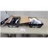 Image 1 : 2 New pairDC Men'sShoes Size 16, Net in Black/Grey and Court Graffik Se in White
