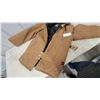 Image 3 : Tough Duck Brown Canvas Insulated Work Coat, Size Medium New