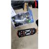 Image 6 : Assorted Winter Accessories Including Gloves, Socks, Toques, and Ice Cleats All New
