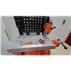 Image 3 : Black+Decker Kids' Toy Tool Workbench with Drill and Accessories