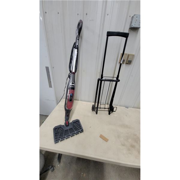 Shark Genius Steam Mop and Folding Luggage Cart