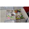 Image 4 : Collection of Fishing Lures, Crankbaits, Soft Plastics, and More in Four Tackle Boxes