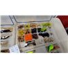 Image 5 : Collection of Fishing Lures, Crankbaits, Soft Plastics, and More in Four Tackle Boxes