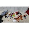 Image 1 : Action Deluxe Toolbox with Assorted Toy Tools, Chainsaw, and More
