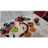 Image 4 : Action Deluxe Toolbox with Assorted Toy Tools, Chainsaw, and More