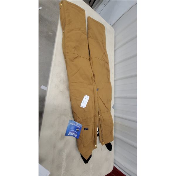 Hammill Heavy Duty Duck Insulated Bib Overalls, Size S/R New