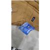 Image 4 : Hammill Heavy Duty Duck Insulated Bib Overalls, Size S/R New