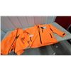 Image 1 : Ice Field Gore-Tex Blaze Orange Hunting Jackets, Quantity of Two New Both Large