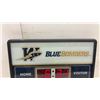 Image 4 : Winnipeg Blue Bombers Digital Scoreboard Clock with Temperature and Date Display, 14 1/2 x 19