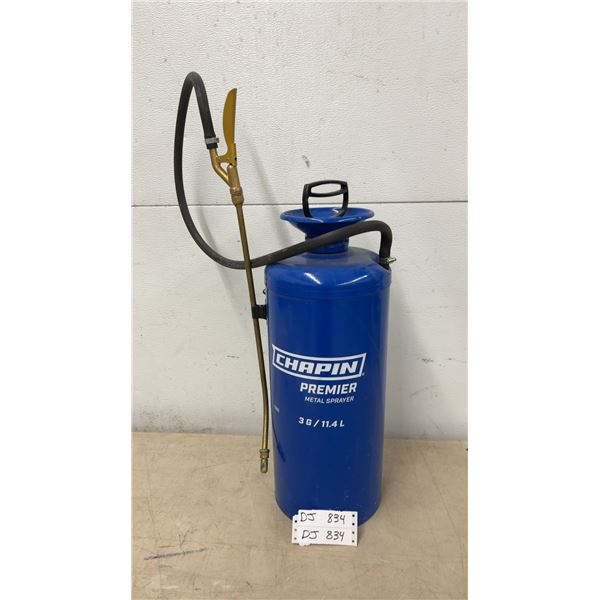 Chapin Premier Metal Sprayer 3-Gallon Capacity with Brass Wand