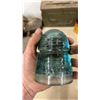 Image 3 : Vintage Rope with Pulley and Hooks, Cal.30 M1 Ammo Box, Glass Insulator, and More