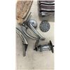 Image 4 : Vintage Auto Parts Lot Including Taillight Door Handles, Delco Battery Cap, and More