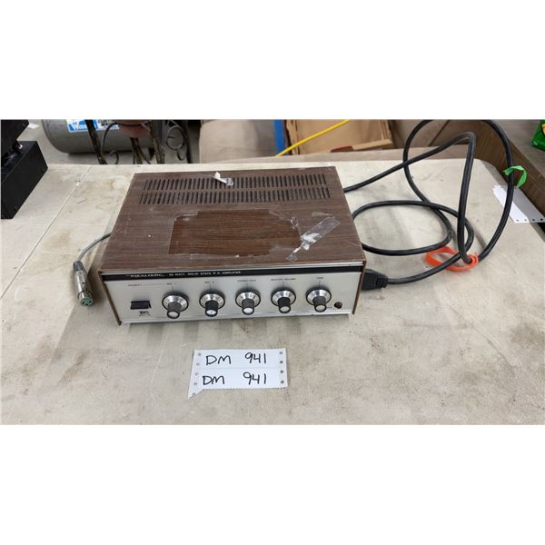 Realistic MPA-35 35-Watt Solid State Public Address Amplifier Model 32-2022
