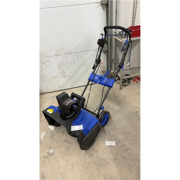 Snow Joe 21-Inch 15-Amp Electric Snow Thrower with LED Light, Has a Broken Handle