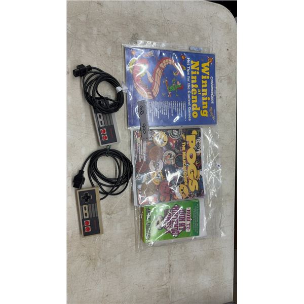 NES-004 Nintendo Controllers, Winning AT Nintendo Game Guides, Pogs Milkcap Guide, and More