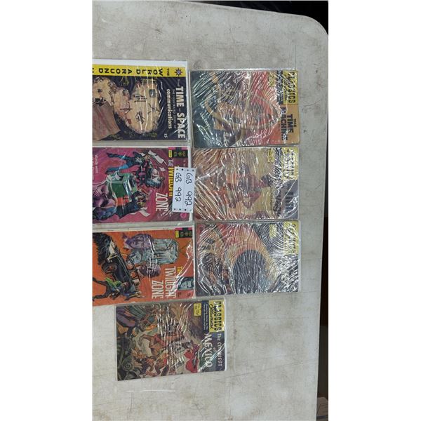 Classics Illustrated Comics and the Twilight Zone & Time & Space Comics Lot of Eight