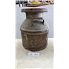 Image 4 : Medalta Stoneware 4-Gallon Crock and Vintage Metal Cream Can