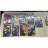 Image 1 : Batman and Robin Comic Books Including Elseworlds Annuals and Knightquest, Lot of 10