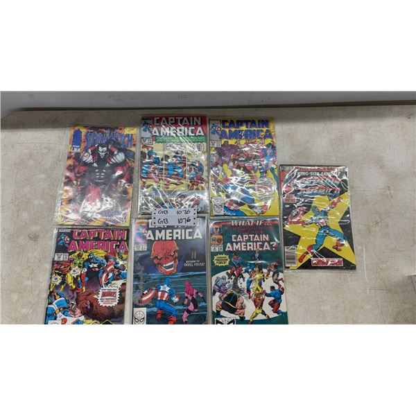 Captain America Comic Books and Stormwatch