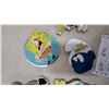 Image 3 : Collection of Five Cartoon Character Enamel Belt Buckles Including Mickey Mouse and SpongeBob