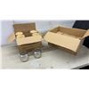 Image 1 : New Casadécor SF-1013S Ribbed Mercury Glass Tealight Holders with Wire Handles, 24 Pieces