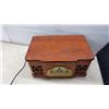 Image 8 : Electrohome EA1409 Nostalgia Music Centre Turntable with AM/FM Radio and CD Player