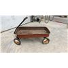 Image 1 : Rusty Radio Flyer Vintage Metal Pull Wagon with Wear