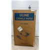 Image 1 : Uline Crinkle Packing Paper Approx 40 Pound Box Natural Kraft