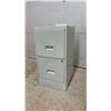 Image 1 : Two-Drawer Metal Filing Cabinet