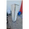 Image 3 : Tall Metal Storage Cabinet with Four Shelves 62 x 14 x 16"