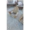 Image 3 : Pair of Wooden Adirondack Chairs for Youth
