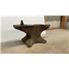 Image 2 : 19th Century Cast Iron Blacksmith Anvil with Hardy Hole Stamped w/ a W over 250lbs 26 x 11 x 11