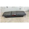 Image 7 : Delta Plastic Truck Bed Tool Box with Lockable Lid, No Keys