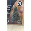 Image 4 : NOMA 7' Self-Shaping LED Cumberland Christmas Tree with 500 Lights, 54" Diameter