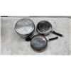 Image 10 : 18 Pieces Stainless Steel Copper Bottom Cookware Set with Lids