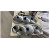 Image 11 : 18 Pieces Stainless Steel Copper Bottom Cookware Set with Lids