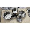 Image 3 : 18 Pieces Stainless Steel Copper Bottom Cookware Set with Lids